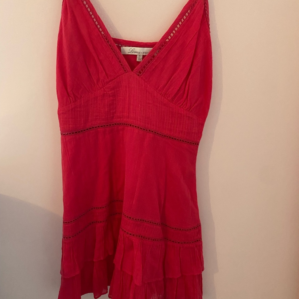 Revolve pink mini dress